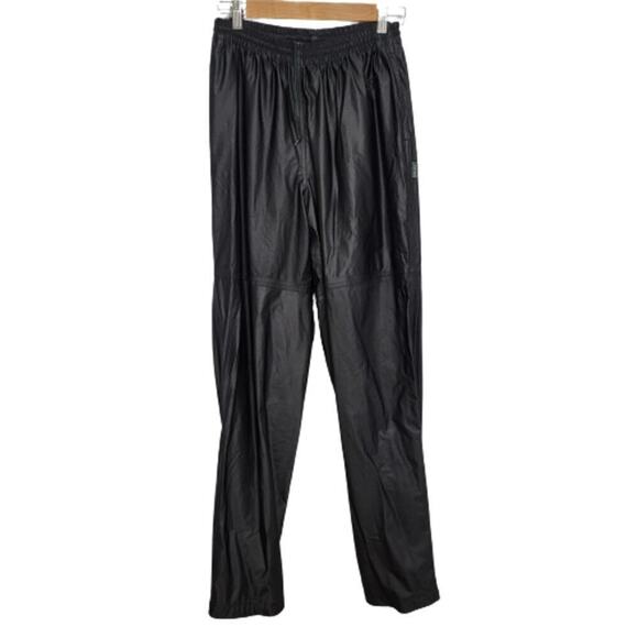 VTG Asics Gore-tex Black Joggers Large 786 - Picture 1 of 11